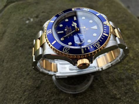 rolex gold blau herren|Rolex watches gold.